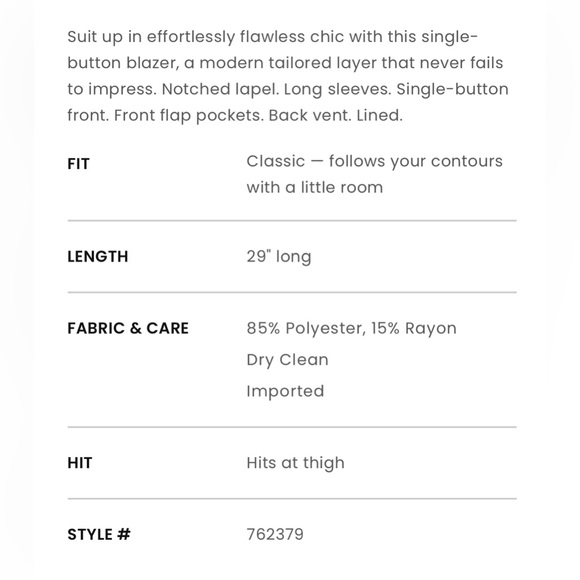 LOFT Wool Modern Long Blazer - Picture 4 of 13